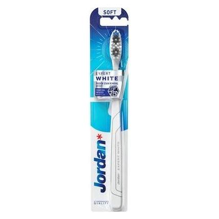 Jordan Expert White Toothbrush Soft 1Pc. (Weich, 1x) (33395995)