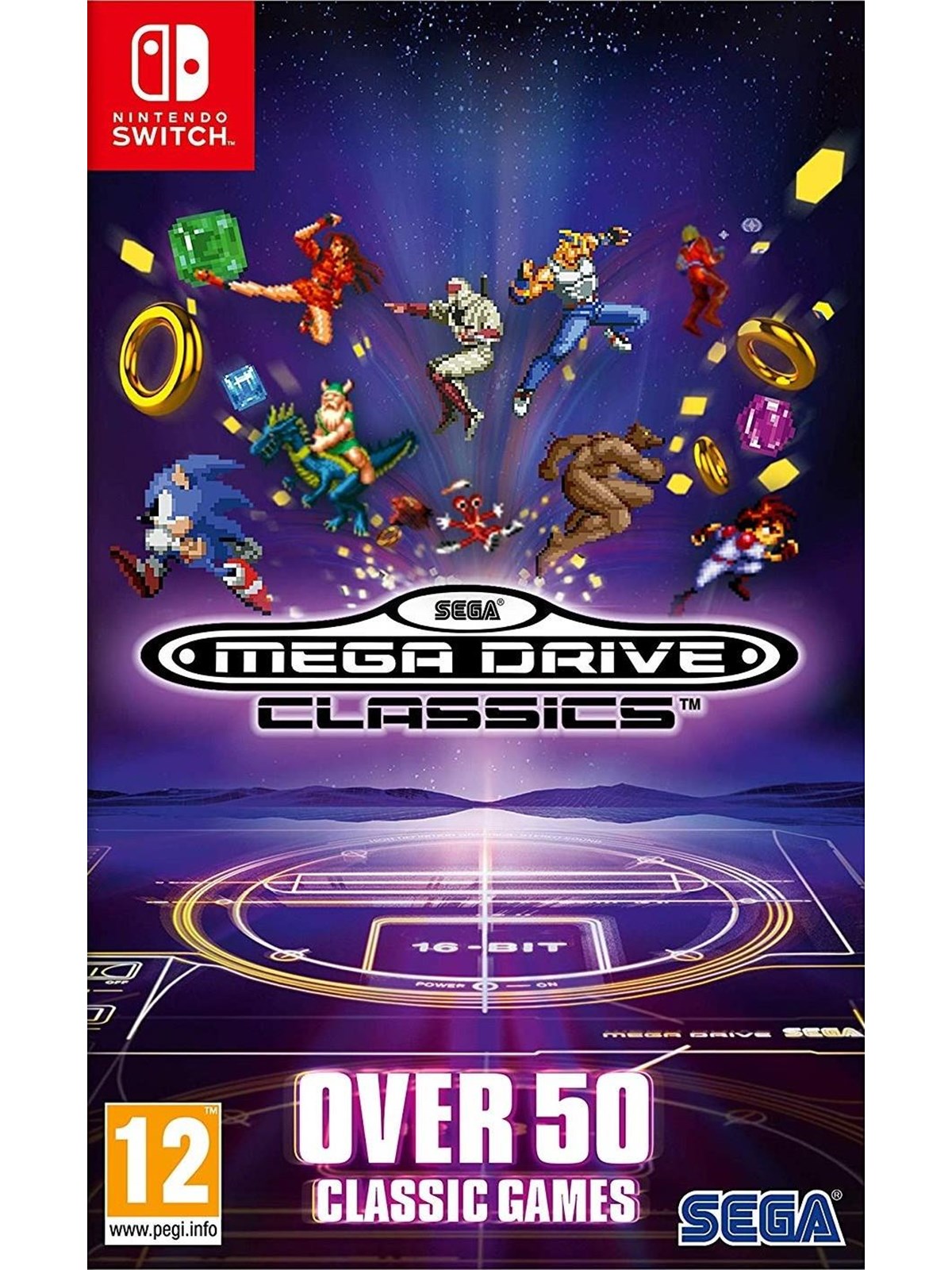 SEGA Mega Drive Classics - Nintendo Switch - Samlung - PEGI 12