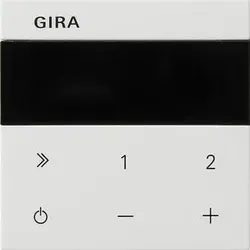 Gira 232227 Bedienaufs. UP-Radio IP System 55 Reinweiß m