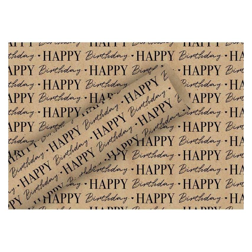 Braun + Company Geschenkkraftpapier (1x) (1359-23415)