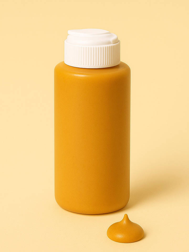 Samimi Stofffarbe in Senf - 125 ml - onesize