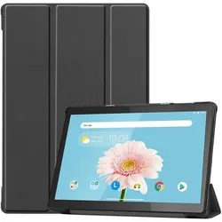 CoreParts Tri-Fold Caster Hard Shell (Lenovo Tab M10), Tablet Hülle, Schwarz