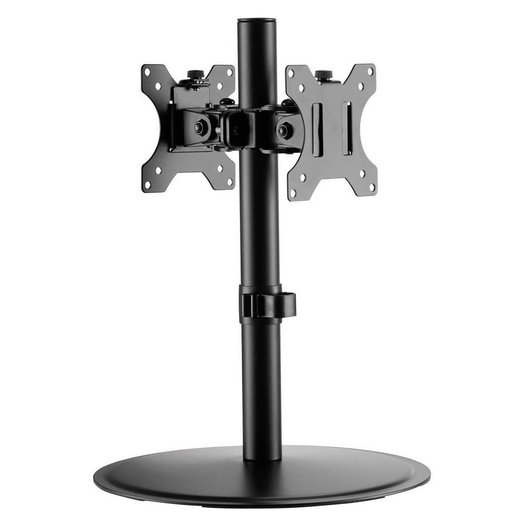 SpeaKa Professional Doppelmonitor Halterung mit Standfuss (Tisch, 32", 16 kg) (SP-8993152)