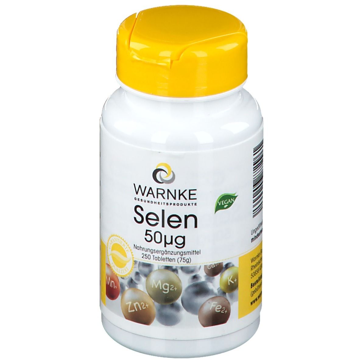 Selen 50 µg Tabletten 250 St