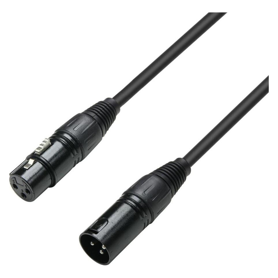 AH Cables DMXKabel XLRMale/XLRFemale (15 m, XLR Kabel) (KDMX15)