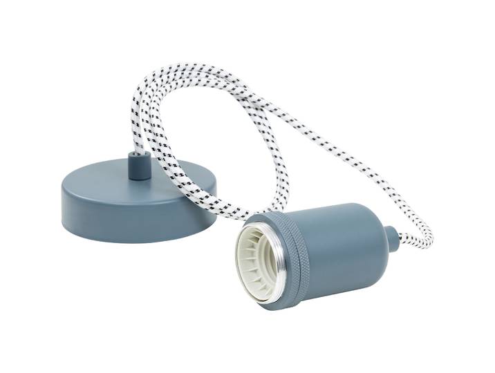 Fassung - Farbe: petrol - Material: Metall