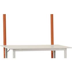 Manuflex AS1661.2001 Aufbausäulen in Rotorange RAL 2001 für alle PACKPOOL Standard Packtische, Nutzhöhe 600 mm
