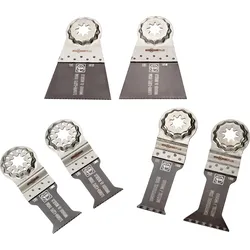 Sägeblätter-Set FEIN 6-teilig Best of E-Cut Starlock-Plus Holz und Metall