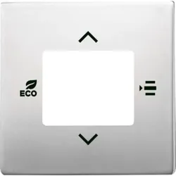 Busch-Jaeger Zentralscheibe Edelstahl KNX Tasterankopplung 6109/03-866
