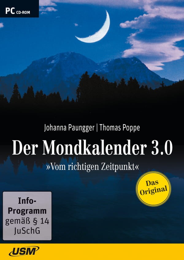 USM Der Mondkalender 3.0 978-3-8032-1547-5