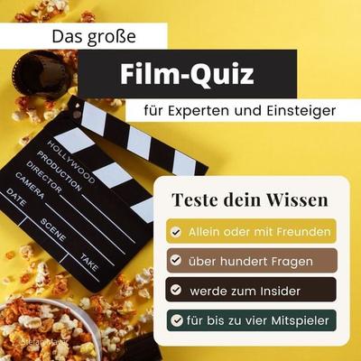 Das große Film-Quiz für Experten und Einsteiger -