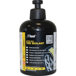 airMAN Reifendichtmittel Active Seal Valve Out, für Auto, Pannenhilfe, Hand-Druckflasche, 500ml