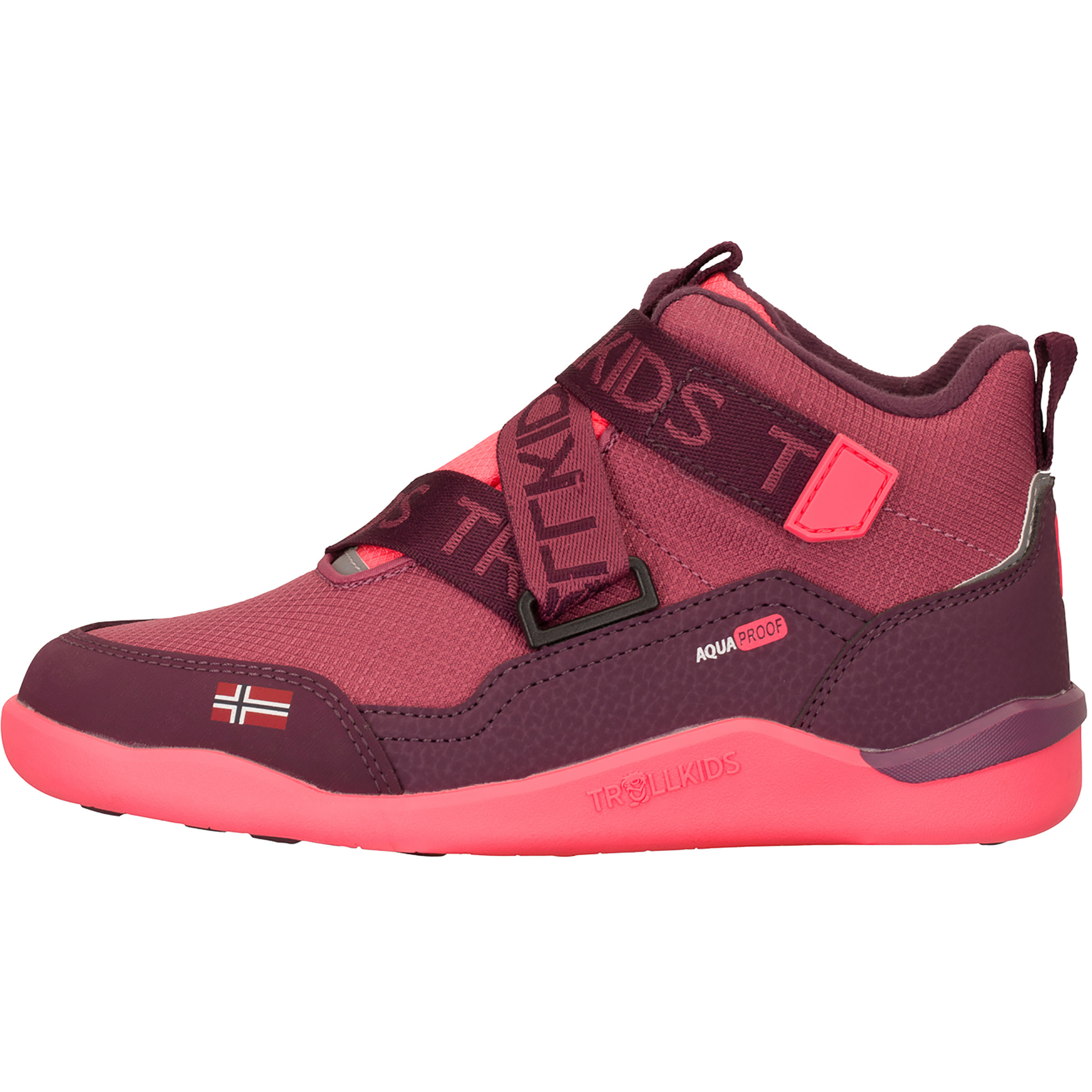 Trollkids Nordfjord Winter Hiker Kinder Barfußschuhe pink Größe 35 Lifestyle Wasserdicht