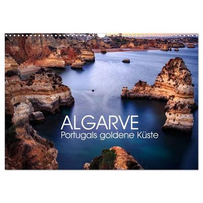 Algarve - Portugals goldene Küste (Wandkalender 2026 DIN A3 quer), CALVENDO Monatskalender