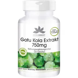 Gotu Kola Extrakt 750 mg 120 ST