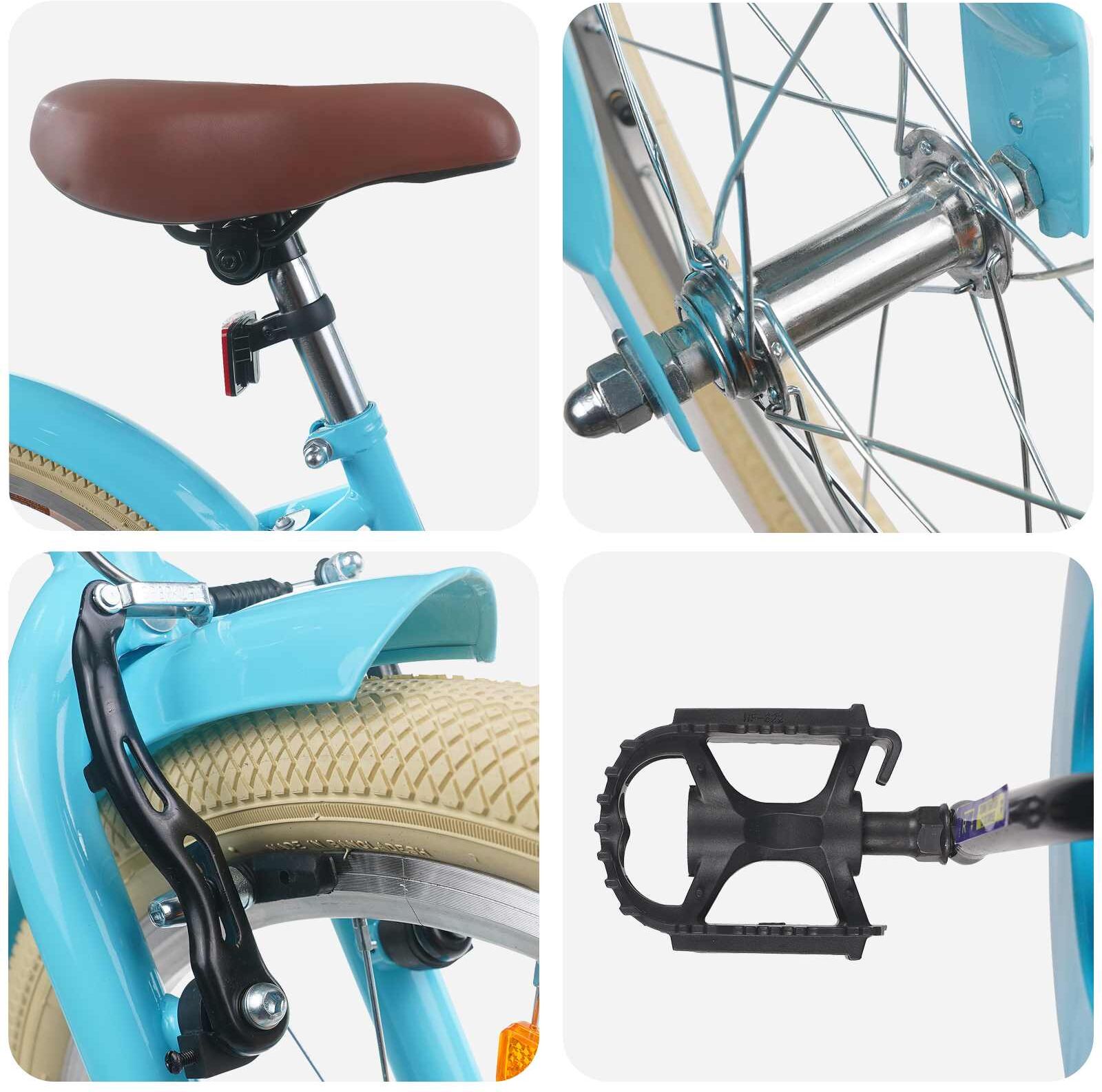 vidaXL Vélo pour Enfants 22 Pouces pour les enfants de 7 à 12 ans