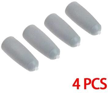 Inspired Living Professional Electric Foot Callus Remover Rechargeable Pedicure Kit With Electric Foot File 4pcs Grey