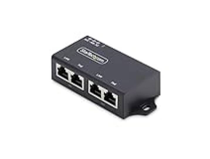 StarTech Injecteur PoE+ Midspan 2 Ports 30W 802.3af/at (AF221CE-POE-INJECTO