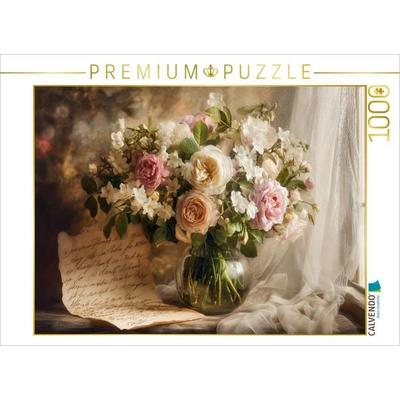 CALVENDO Puzzle Sommerblüten und Silberglanz, ist ein Hauch von Ewigkeit | 1000 Teile Lege-Größe 64x48cm Foto-Puzzle für glückliche Stunden, Sonstige