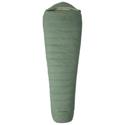 Nordisk - Ides ±0° Mummy Sleeping Bag - Daunenschlafsack Gr L - bis 190 cm Zip: Left Grün