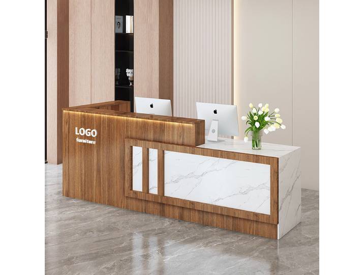 Comptoir de réception de beauté moderne, rangement de luxe tendance, bureau de réception nordique, caisse, Salon de coiffure, meubles commerciaux