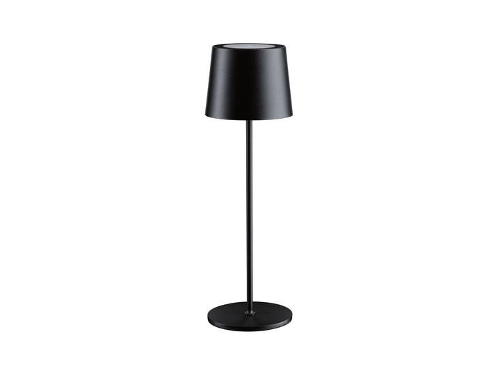 LED Außen-Tischleuchte PAULMANN Akkuleuchte Gilo IP44 dimmbar , schwarz, H:35cm Ø:11cm, Leuchten, LED Außen-Tischleuchte