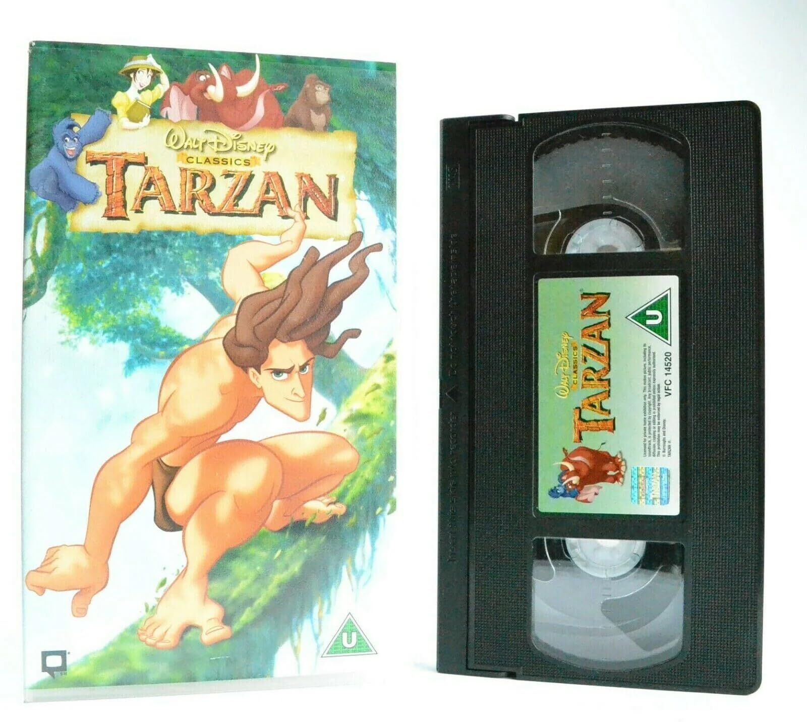 Kevin Lima - Tarzan [VHS] [UK Import] - Preis vom 27.09.2026 03:53:48 h