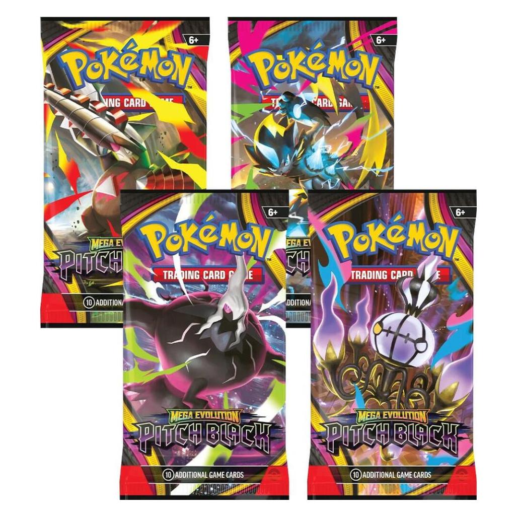 Pokémon P-EN ME05 Pitch Black 10K (Englisch, Booster Pack) (PCI10425-101)