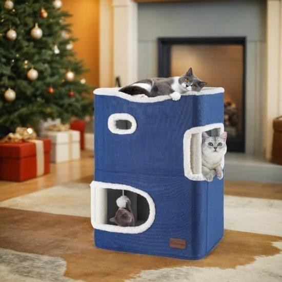 Famanu kattenmeubilair met krabpaal en hangmat