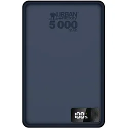 Urban Factory Magnee Slim Qi2 Powerbank 5000mAh 15W (5000 mAh, 20 W), Powerbank, Blau