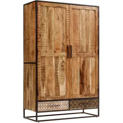 Schrank Wake Up (BHT 120x190x50 cm) - braun - BHT 120x190x50 cm