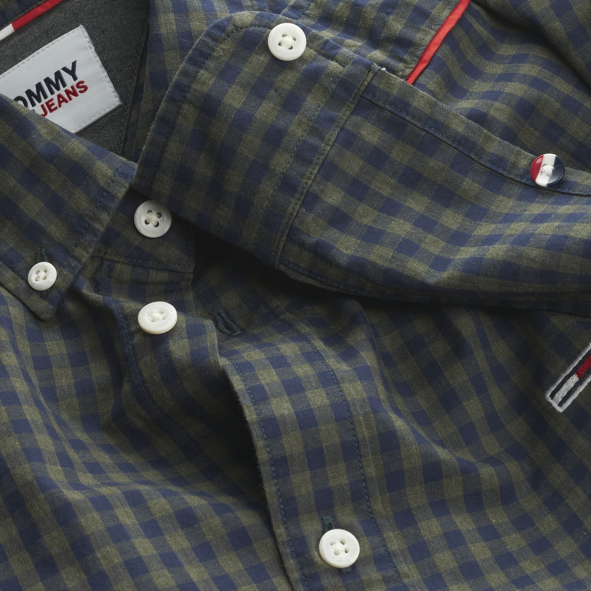 Camisa Tommy Hilfiger Hombre Verde M