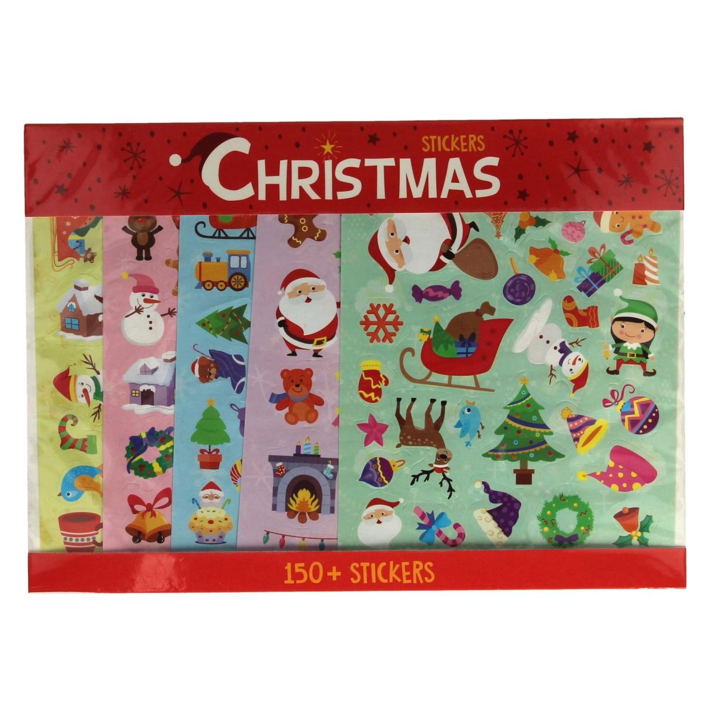 Wins Holland Aufkleberbögen Weihnachten (150 Sticker) (37995103)