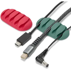 Tchibo - 2 Universal-Kabelmanager - rosé