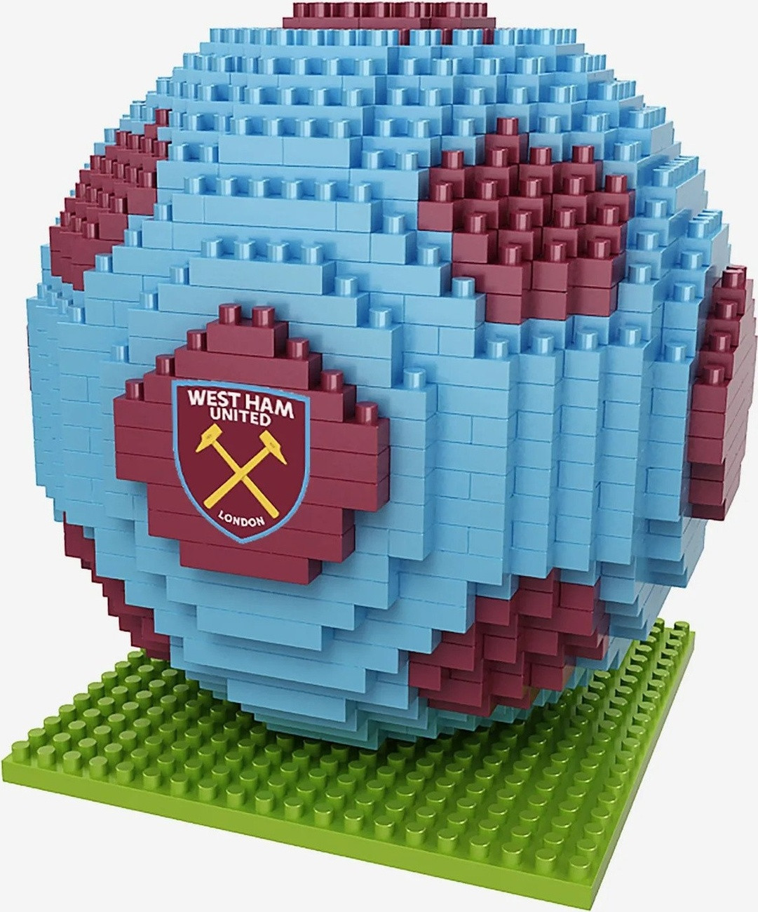 FOCO West Ham United FC BRXLZ 3D-voetbal bouwpakket met officiële licentie
