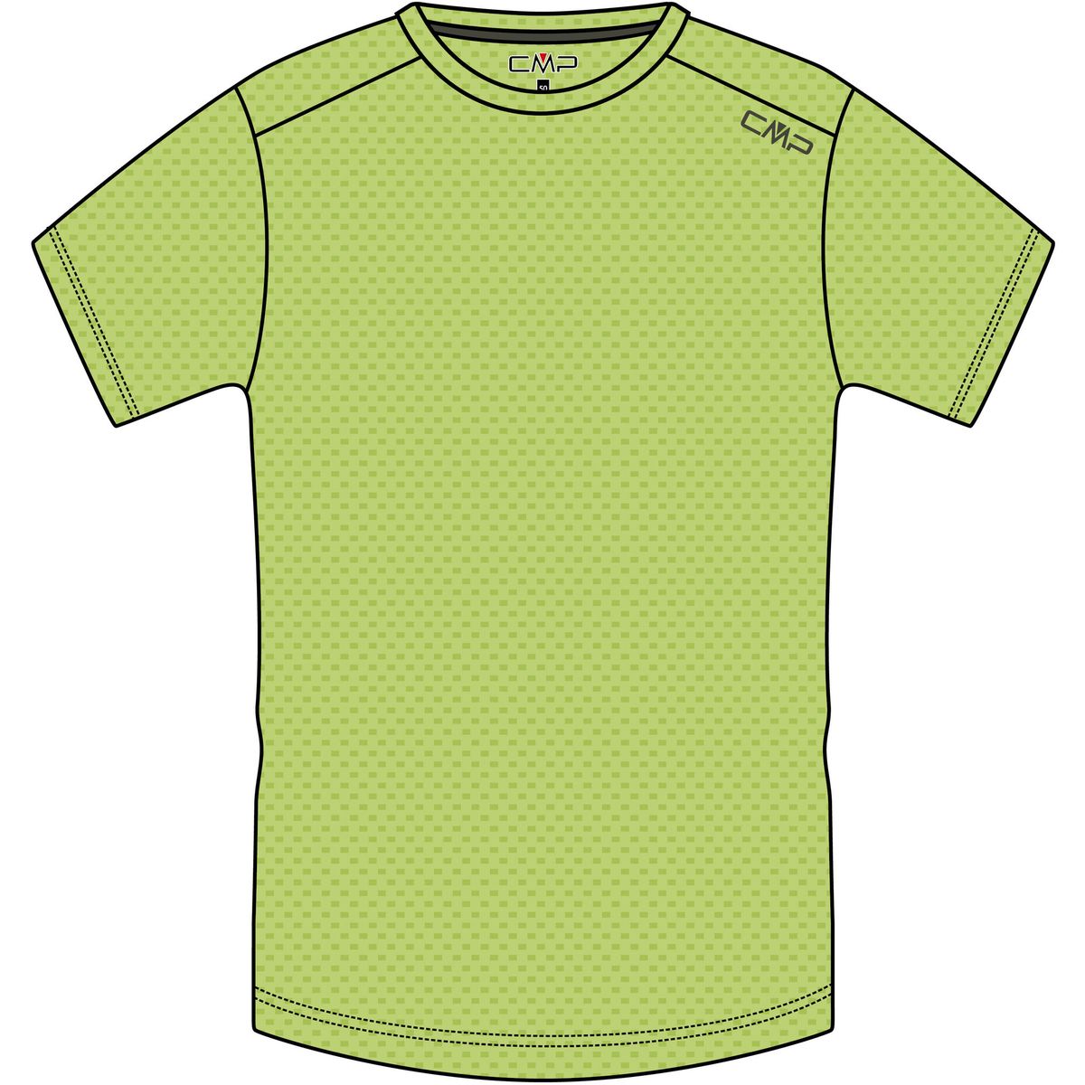 CMP MAN T-shirt mela (E406) 52 35N5637-E406-52
