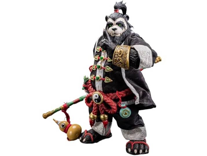 Next Fig MEMORYTOYS World of Warcraft Pandaren WuQinglie-Cloud Wanderer Edition, sehr detaillierte bewegliche Sammelfigur für erwachsene Gamer & Fans, Actionfiguren, H-25 cm