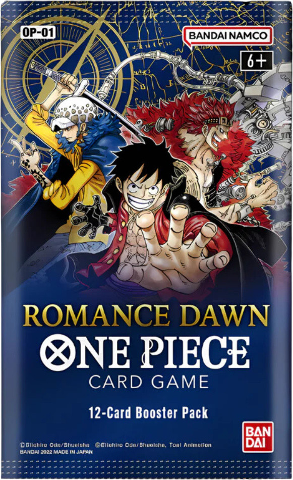 Bandai One Piece Card Game Romance Dawn Booster OP01 Engels
