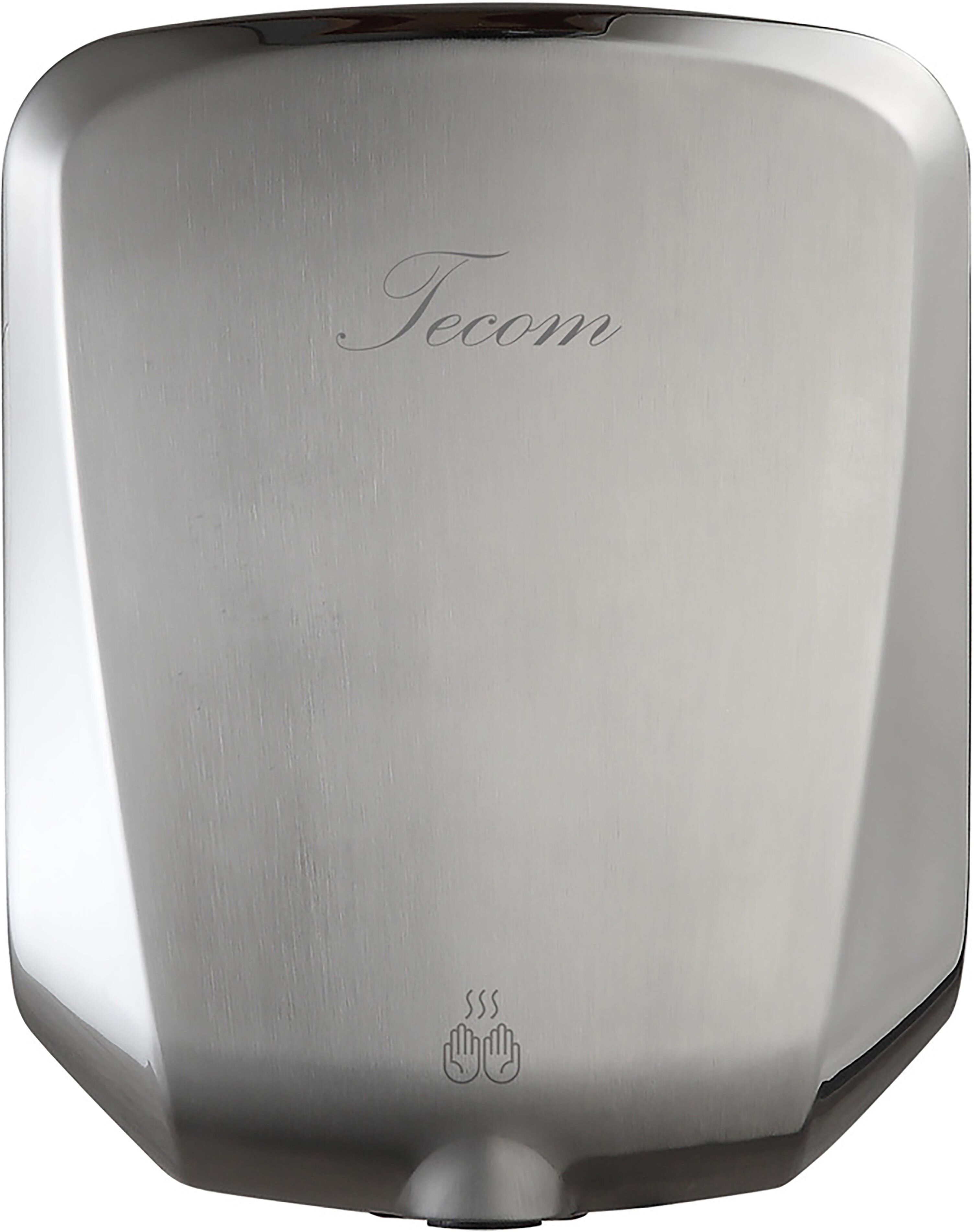 Tecnomat ASCIUGAMANI ELETTRICO A MURO ICON 1200 W IN ACCIAIO INOX SPAZZOLATO FISSAGGIO A MURO
