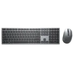 Dell Premier Multi-Device KM7321W kabelloses Tastatur und Maus Set - QWERTY US - grau