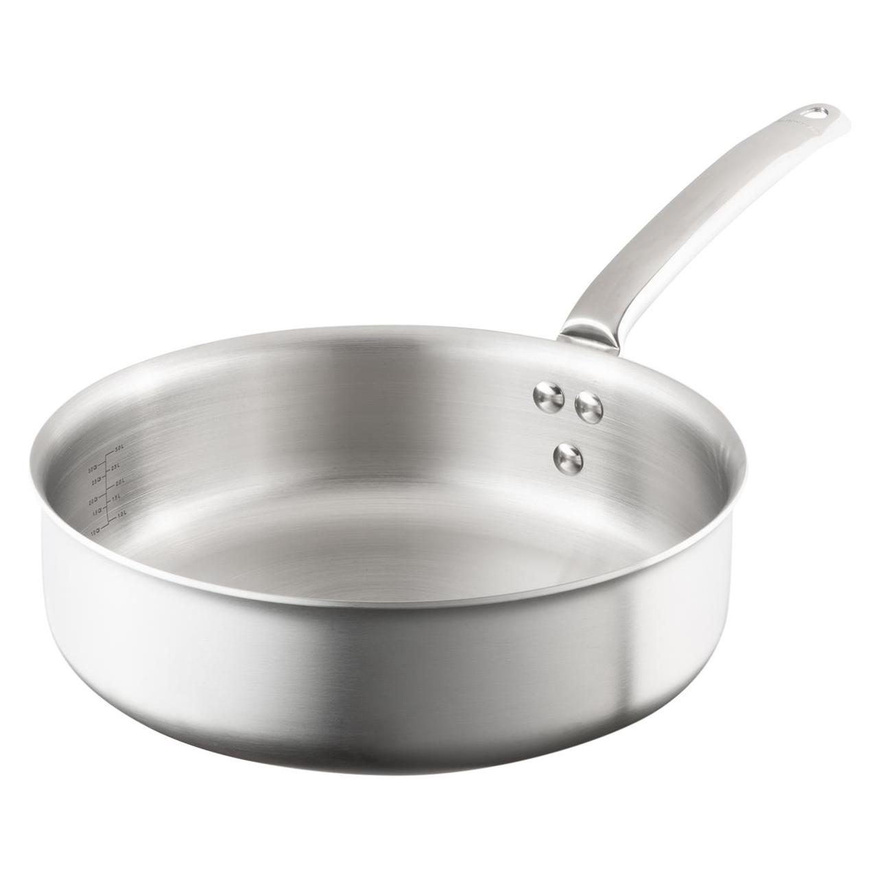 de Buyer Sauteuse Alchimy (Bratpfanne, Edelstahl, 28 x 13.90 cm) (3602.28)