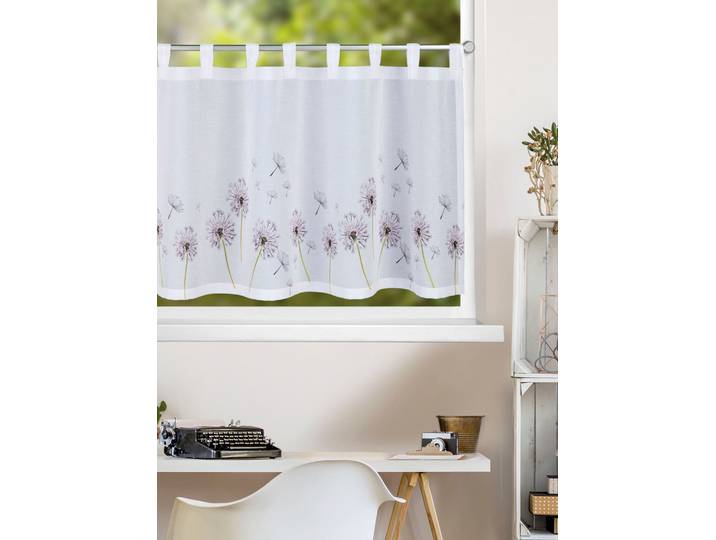 Panneaux HOMING Avola Gr. 1, grün, B:140cm H:50cm, Polyester, Gardinen, Panneaux, Fertigschal
