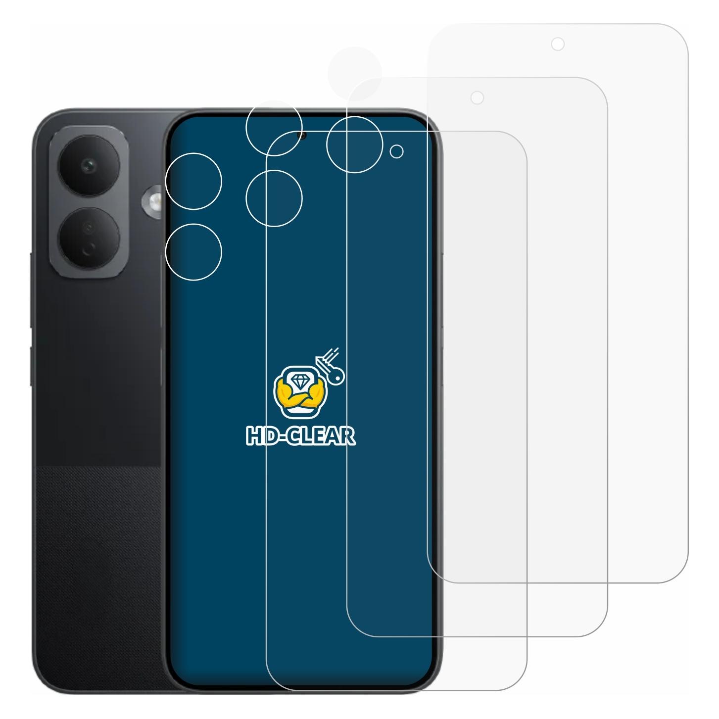 Brotect Schutzfolie für Xiaomi Poco X8 (Display+Kamera) Displayschutz Displayschutzfolie Folie Klar (6 Stk., Xiaomi Poco X8 Pro) (4265462)