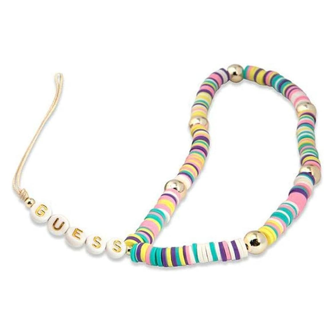 Guess suspensija GUSTPEAM Phone Strap/Heishi Beads multicolor (GUE002048-0)