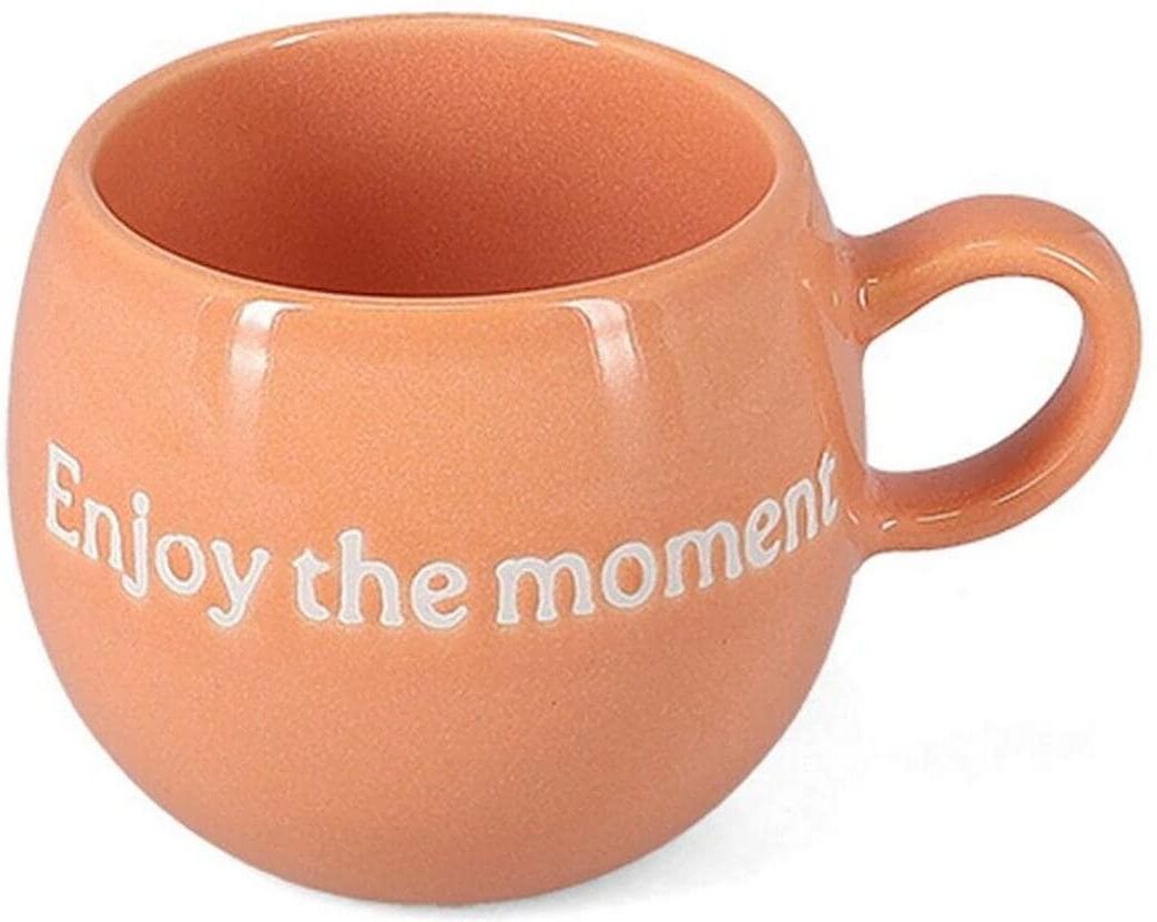 Tasse SALT AND PEPPER "Salt & Pepper Tasse 420 ml, Happy", orange, Trinkgefässe, Tasse orange Einheitsgröße