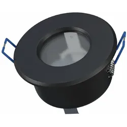 COFI 1453 LED Labs LISA GU10 Einbaurahmen Ø70 mm IP44 Schwarz