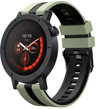Everyday Crate Nothing CMF Watch 3 Pro Silicone Watch Band Vertical Two Color Sports Strap mint Green Black