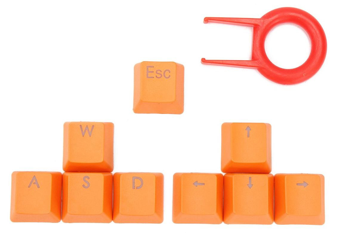 Selius Oranje 9 PBT Backlit Keycaps voor Mechanisch Toetsenbord