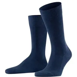 FALKE Herren Socken He/Uni FALKE Family SO, Größe 43-46 in Blau 6000