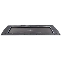 EXIT Dynamic ebenerdiges sports Trampolin 305x519cm - schwarz